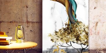 Tablouri canvas, o modalitate simplă pentru a decora living-ul
