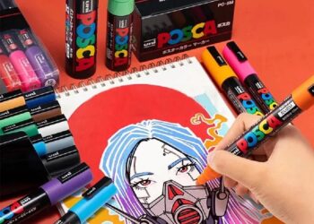 Sfaturi pentru utilizarea markerelor POSCA ca un profesionist